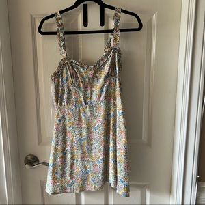 zara floral dress